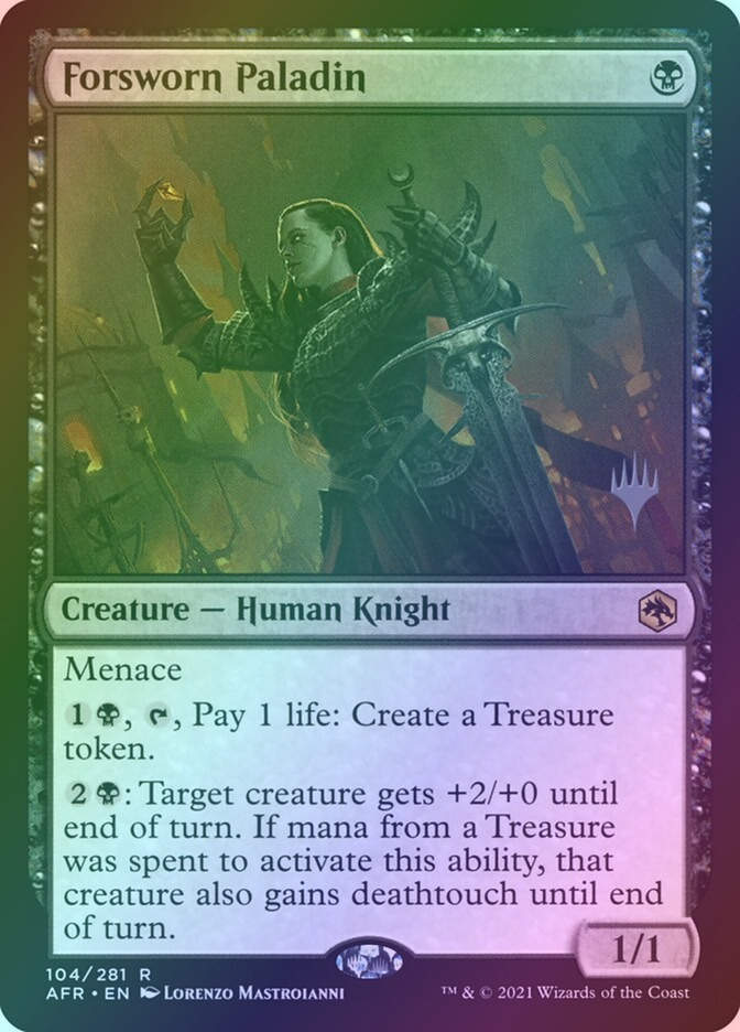 Forsworn Paladin (PAFR) (104p) / Foil