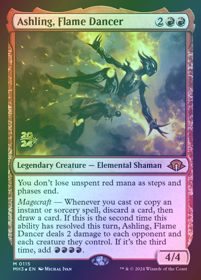 Ashling, Flame Dancer (PMH3) (115s) / Foil