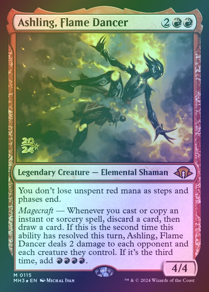 Ashling, Flame Dancer (PMH3) (115s) / Foil