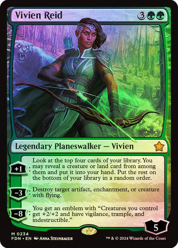 Vivien Reid (FDN) (234) / Foil