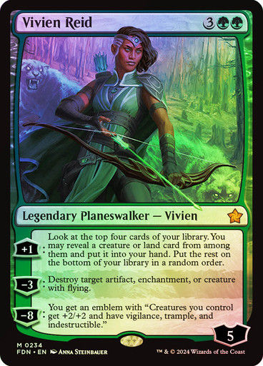 Vivien Reid (FDN) (234) / Foil