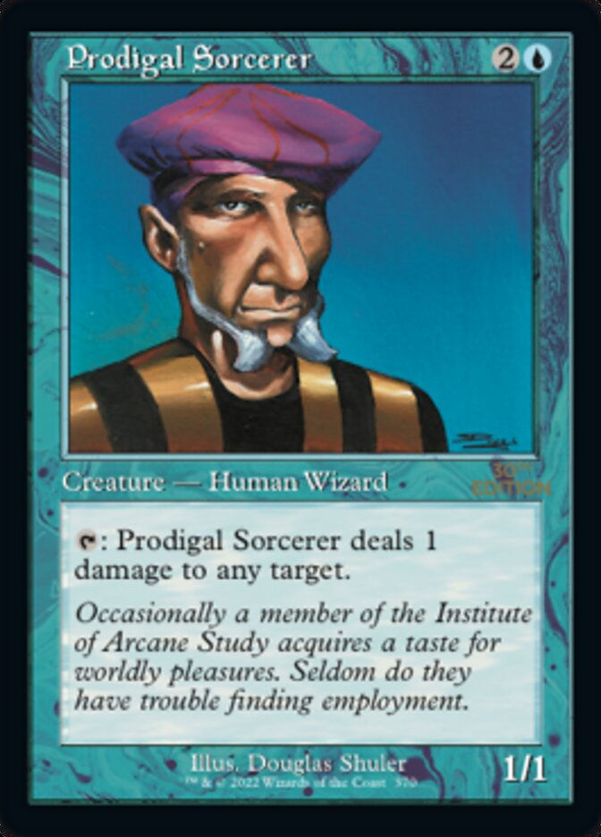 Prodigal Sorcerer (30a) / Retro Frame
