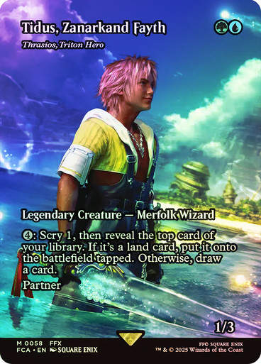 Thrasios, Triton Hero (FCA) (58) / Borderless / Foil