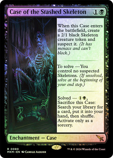 Case of the Stashed Skeleton (mkm) (80) / Foil