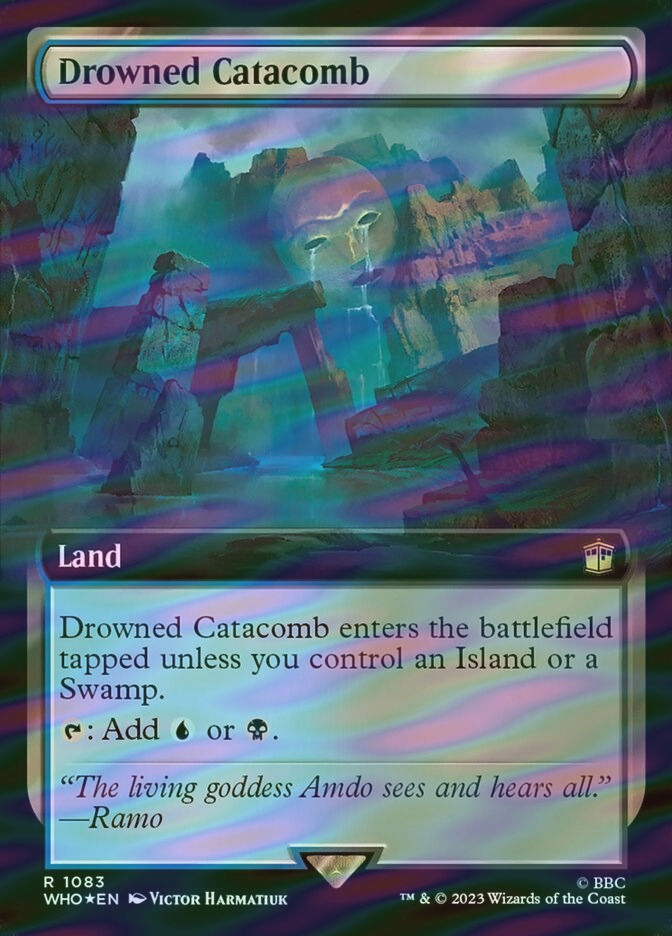 Drowned Catacomb (WHO) (1083) / Extended Art / Surge Foil