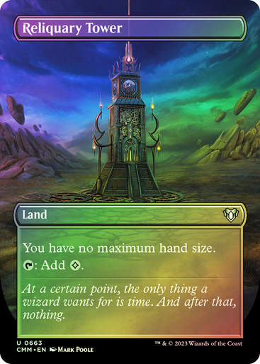Reliquary Tower (cmm) / Borderless / Foil