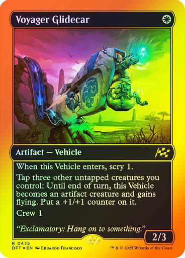 Voyager Glidecar (DFT) (435) / First Place Foil
