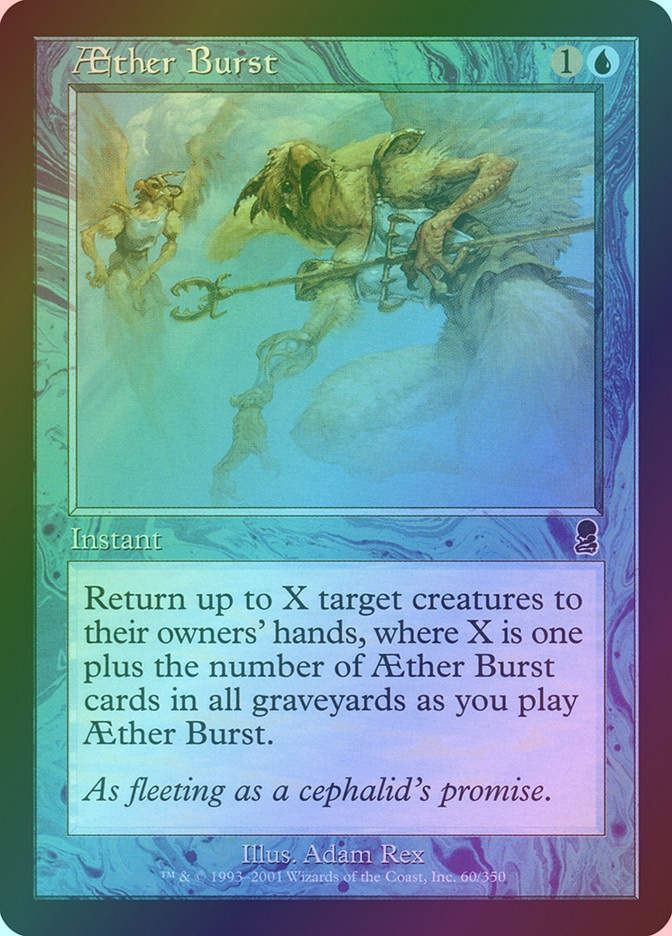 Aether Burst (ODY) (60) / Foil