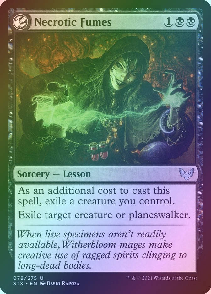 Necrotic Fumes (STX) (78) / Foil