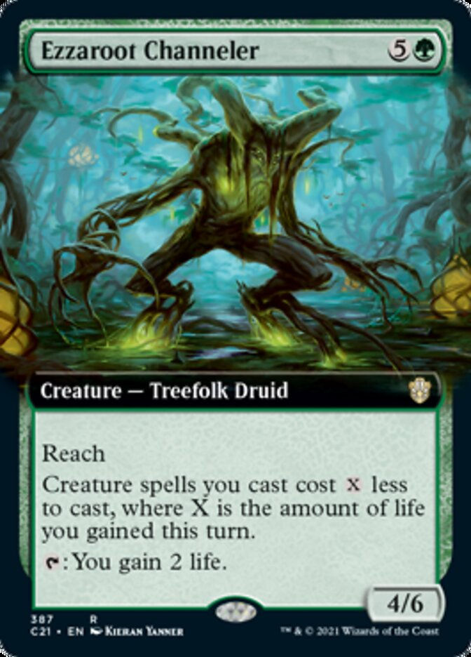 Ezzaroot Channeler (C21) / Extended Art