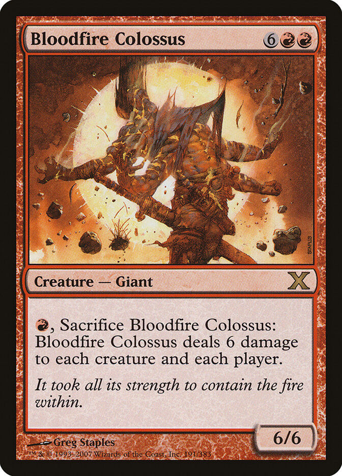 Bloodfire Colossus (10E) (191)