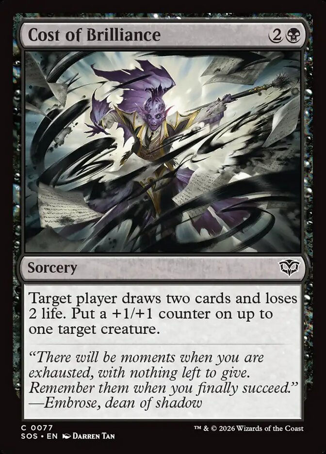 Cost of Brilliance (SOS) (77)