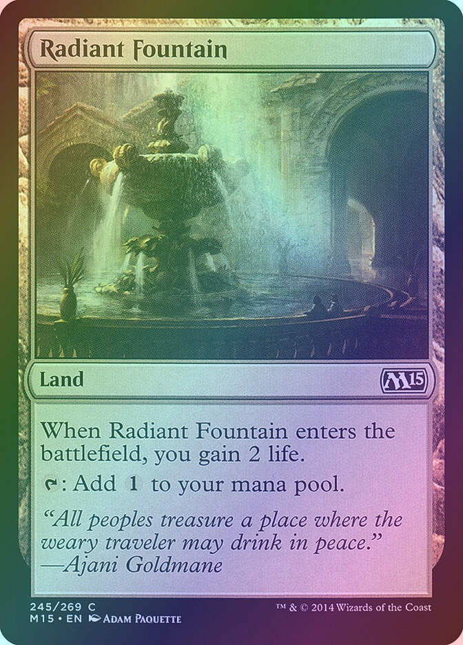 Radiant Fountain (M15) (245) / Foil