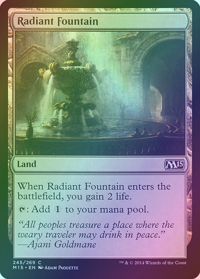 Radiant Fountain (M15) (245) / Foil
