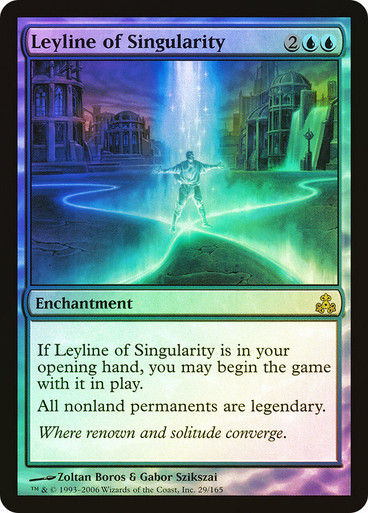 Leyline of Singularity (gpt) / Foil