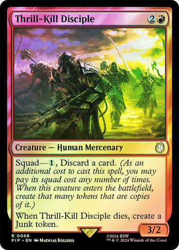 Thrill-Kill Disciple (pip) (68) / Foil