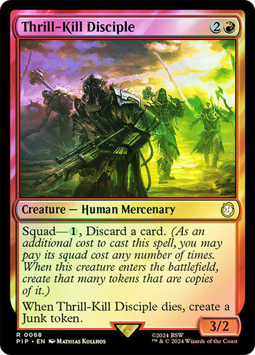 Thrill-Kill Disciple (pip) (68) / Foil