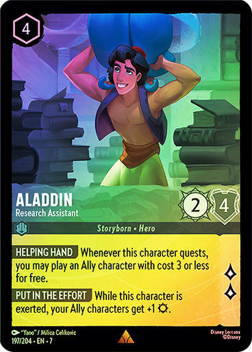 Aladdin - Research Assistant (LOR_ARC) / Foil