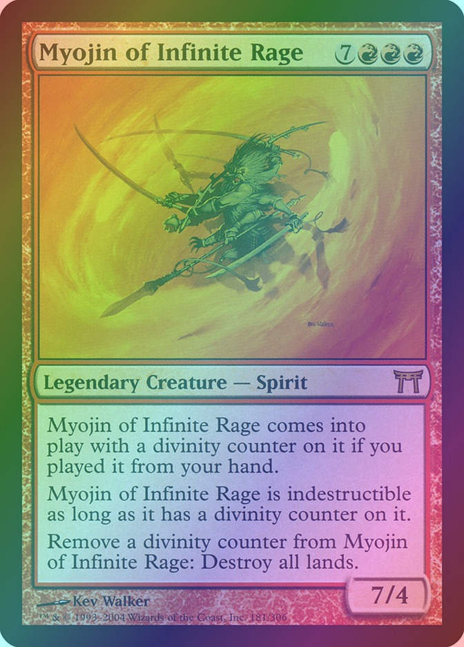 Myojin of Infinite Rage (CHK) (181) / Foil
