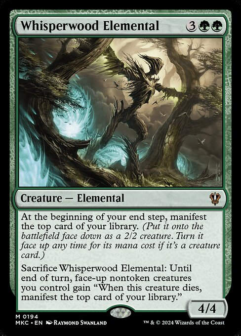 Whisperwood Elemental (mkc) (194)