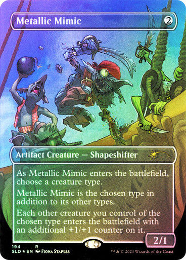 Metallic Mimic (SLD) (194) / Borderless / Foil