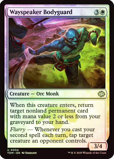 Wayspeaker Bodyguard (TDM) (34) / Foil