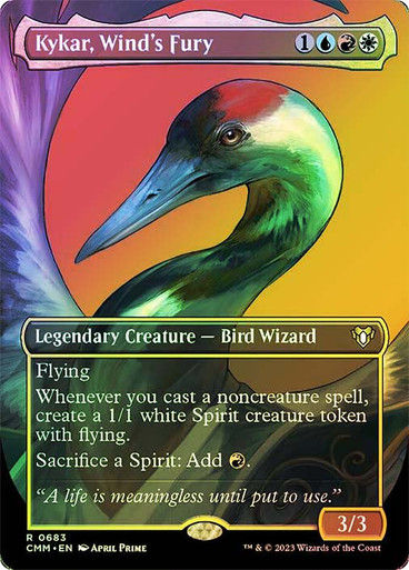 Kykar, Wind's Fury (cmm) / Borderless / Foil