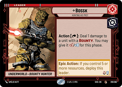 Bossk - Hunting His Prey (SHD_#010/262)