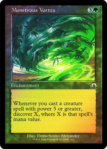 Monstrous Vortex (mh3) (427) / Retro Frame Foil