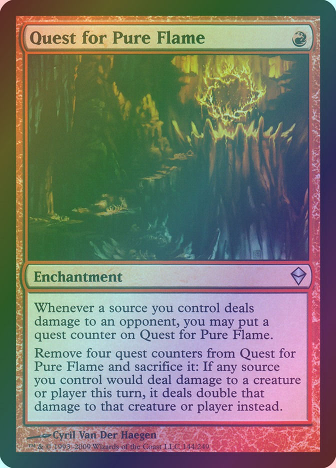 Quest for Pure Flame (ZEN) (144) / Foil