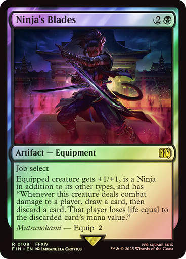 Ninja's Blades (FIN) (108) / Foil