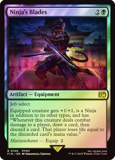 Ninja's Blades (FIN) (108) / Foil