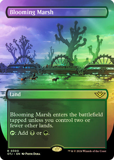 Blooming Marsh (otj) (300) / Foil Borderless