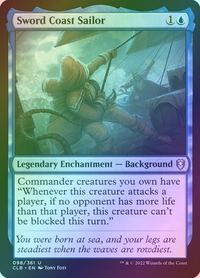 Sword Coast Sailor (CLB) (98) / Foil