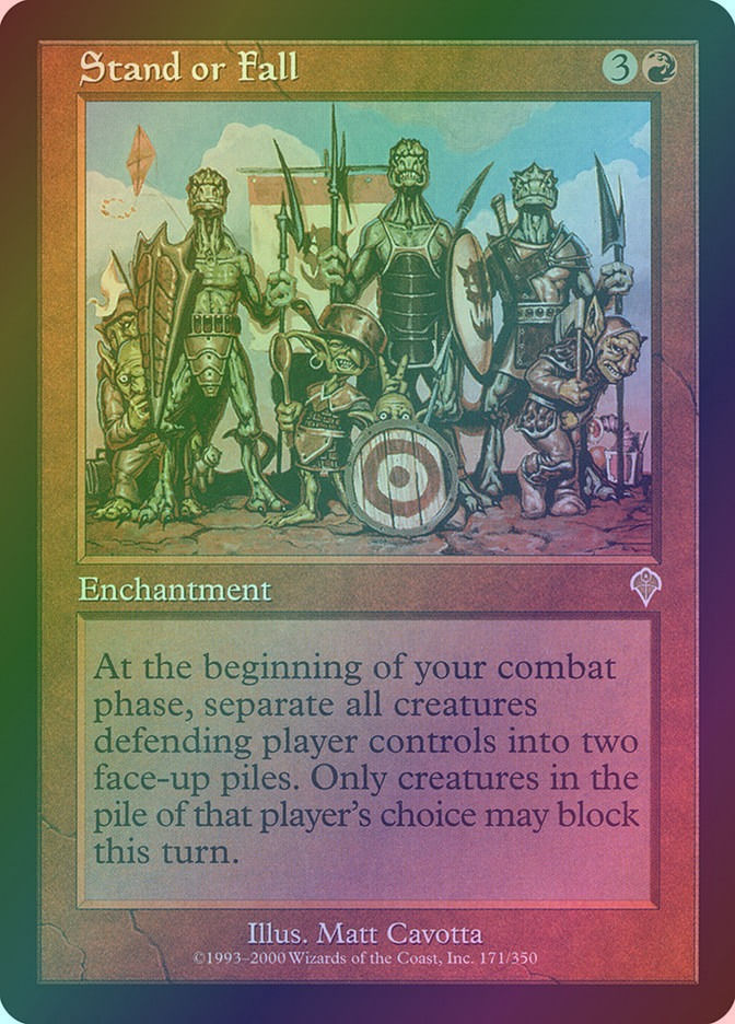 Stand or Fall (INV) (171) / Foil