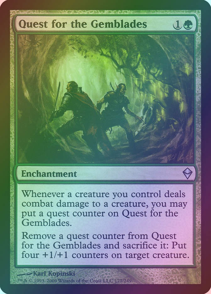 Quest for the Gemblades (ZEN) (177) / Foil