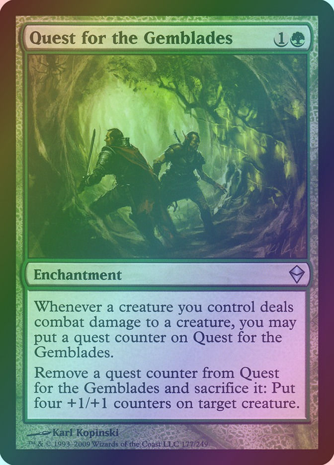 Quest for the Gemblades (ZEN) (177) / Foil