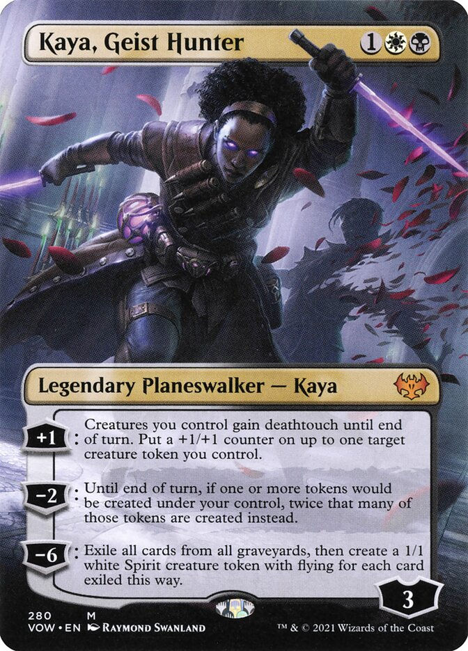 Kaya, Geist Hunter (VOW) (280) / Borderless