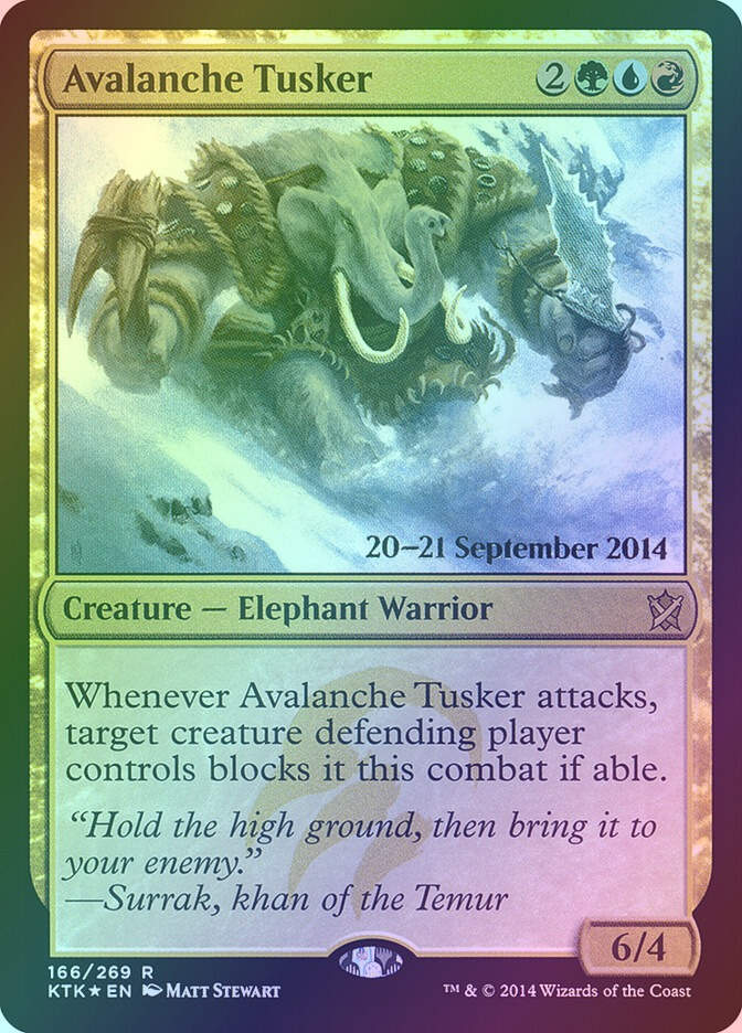 Avalanche Tusker (PKTK) (166s) / Foil
