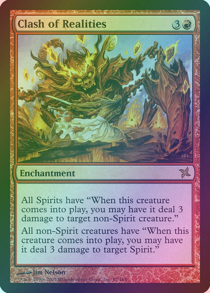 Clash of Realities (BOK) (97) / Foil