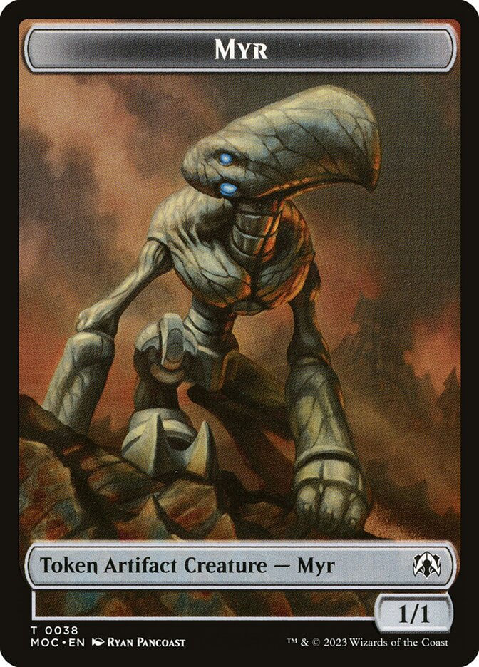 Phyrexian Germ // Myr (TMOC) (19 // 38) — cara 2 de 2