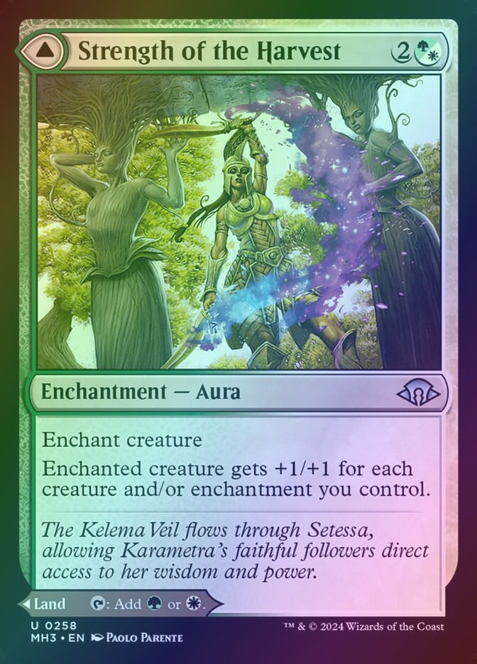 Strength of the Harvest // Haven of the Harvest (MH3) (258) / Foil — cara 1 de 2