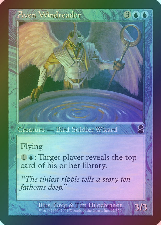Aven Windreader (ODY) (65) / Foil