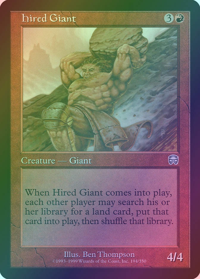Hired Giant (MMQ) (194) / Foil