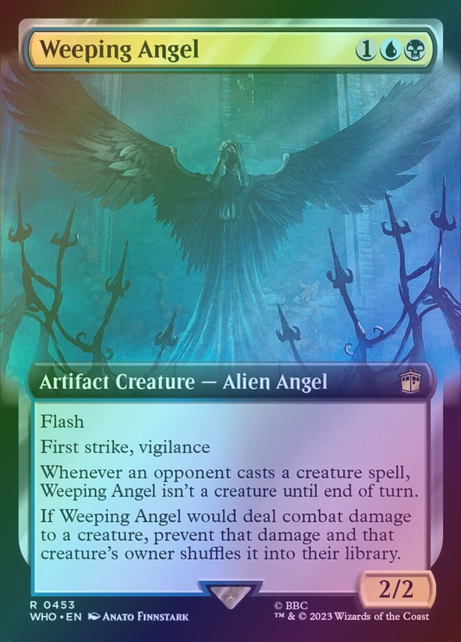 Weeping Angel (WHO) (453) / Extended Art / Foil