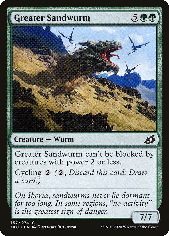 Greater Sandwurm (IKO) (157)