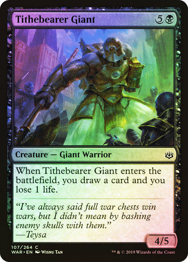 Tithebearer Giant (WAR) (107) / Foil