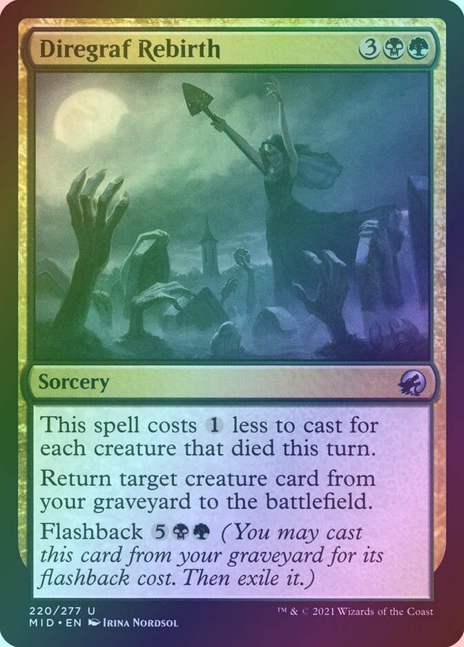 Diregraf Rebirth (MID) (220) / Foil