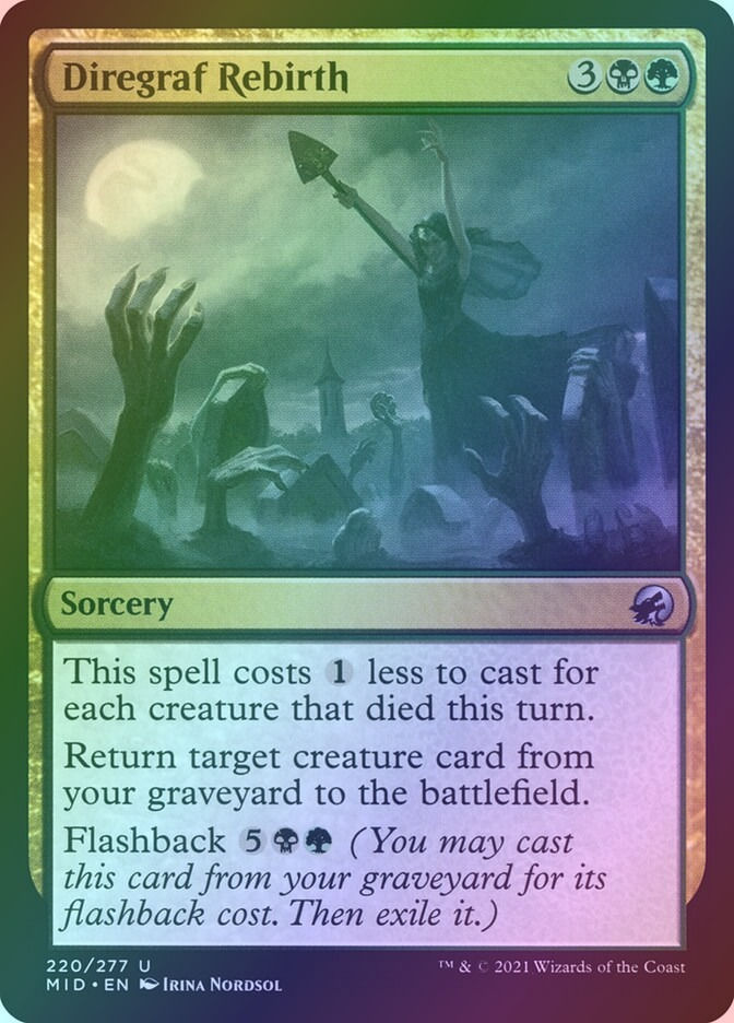 Diregraf Rebirth (MID) (220) / Foil