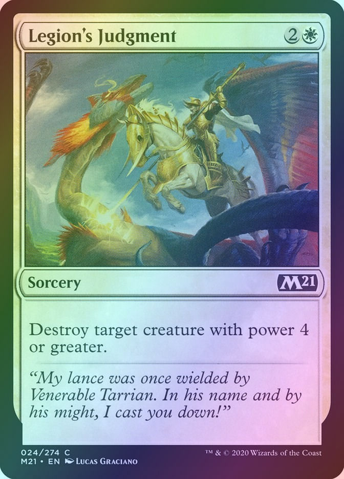 Legion's Judgment (M21) (24) / Foil